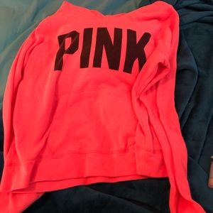 long sleeve PINK hoodie